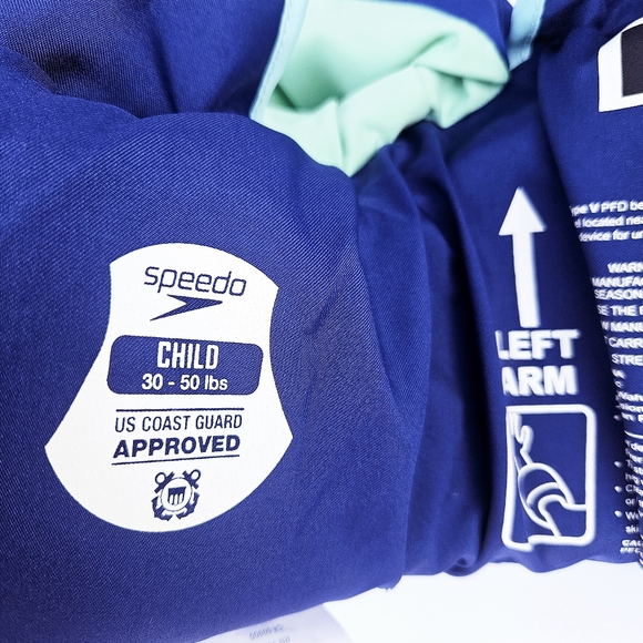 Speedo Splash Jammer Life Jacket Vest - Blue Shark - Picture 6 of 9